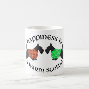 Black Scottish Terriers Happiness Coffee Mug