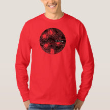 BLACK SCRIBBLE: T-shirt