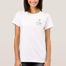Black Script Employee Name Business Logo Makeup