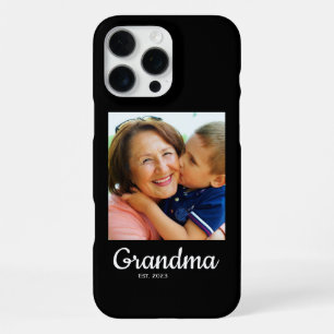 Black Script Established Grandma  iPhone 16 Pro Max Case