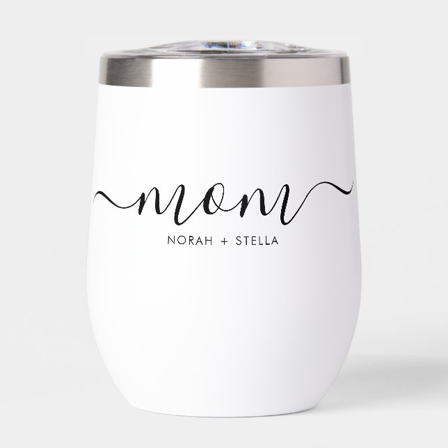 Black Script Kids Names Mum (Front)