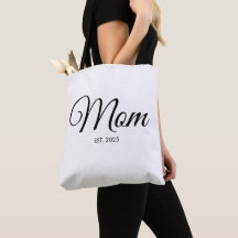 Black Script Mom Established New Mom Gift