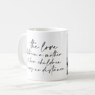 Black Script Mother Quote and Photo Coffee Mug