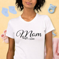 Black Script Mum Established New Mum Gift