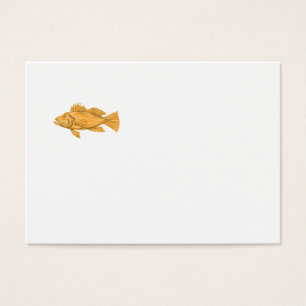 Black Sea Bass Drawing