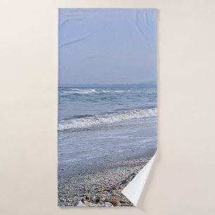 Black Sea Mamaia Beach – Constanta Romania Print Bath Towel Set