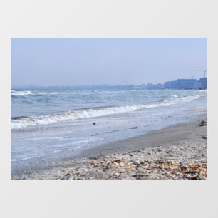Black Sea Mamaia Beach – Constanta Romania Print Window Cling