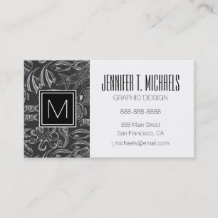 Black Sea Pattern Business Card