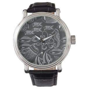 Black Sea Pattern Watch