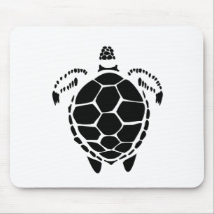 Black Sea Tortoise Shell Mouse Mat