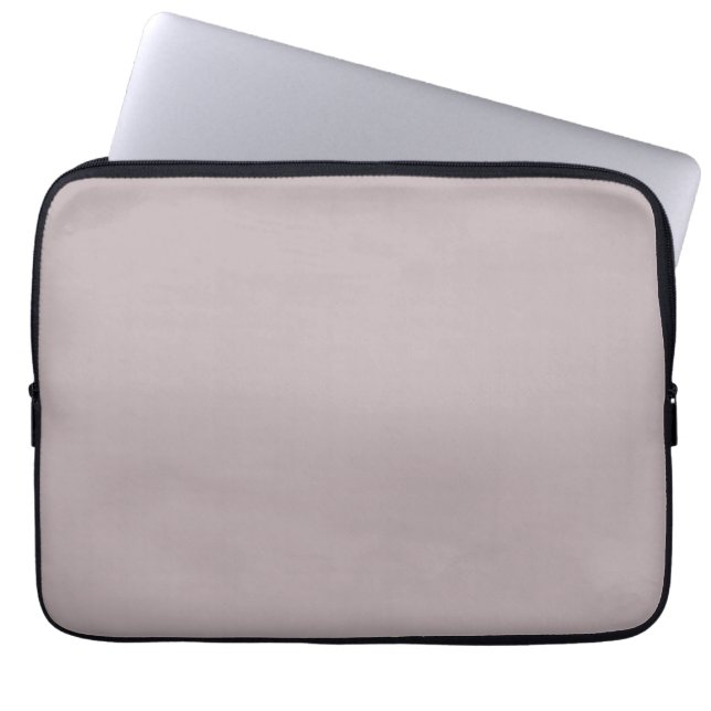 Black Shadows  (solid color)  Laptop Sleeve (Front)