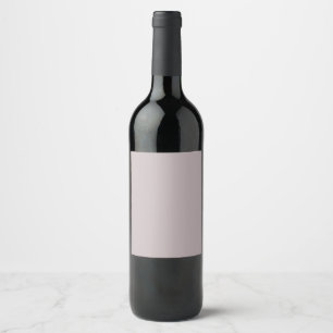 Black Shadows  (solid colour)  Wine Label
