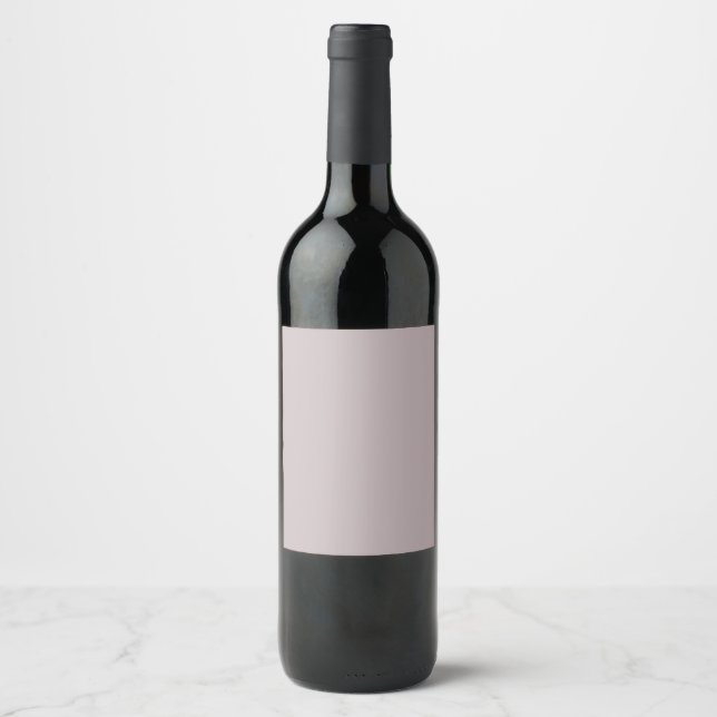 Black Shadows  (solid colour)  Wine Label (Front)
