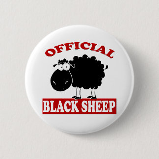 Black Sheep 6 Cm Round Badge