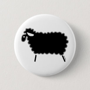 Black Sheep 6 Cm Round Badge