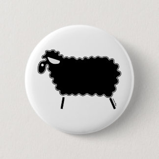 Black Sheep 6 Cm Round Badge