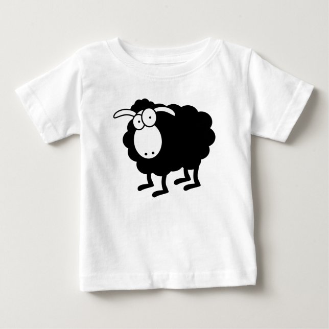 Black sheep baby T-Shirt (Front)