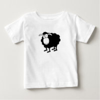 Black sheep baby T-Shirt