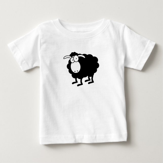 Black sheep baby T-Shirt (Front)