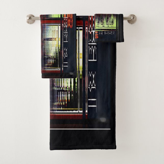 Black Sheep Bath Towel Set (Insitu)