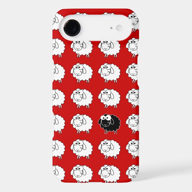 Black Sheep Case-Mate iPhone Case (Back)