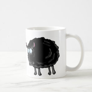 Black sheep coffee mug