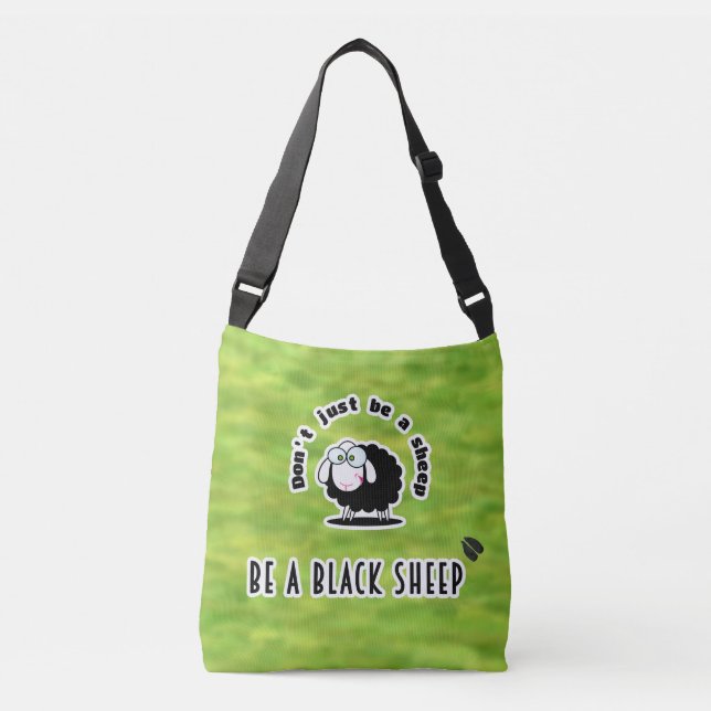 black sheep crossbody bag (Front)