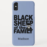 Black Sheep custom name & colour phone cases