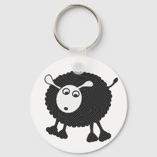 Black Sheep Gift-Keychain Key Ring