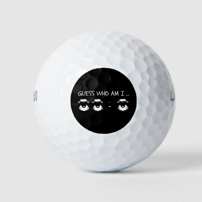 Black Sheep Golf Balls (Front)