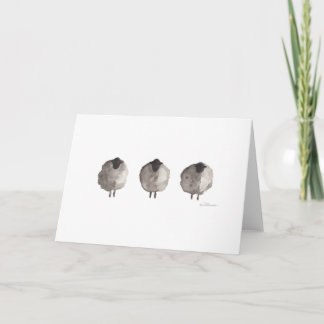 Black Sheep Greeting Card
