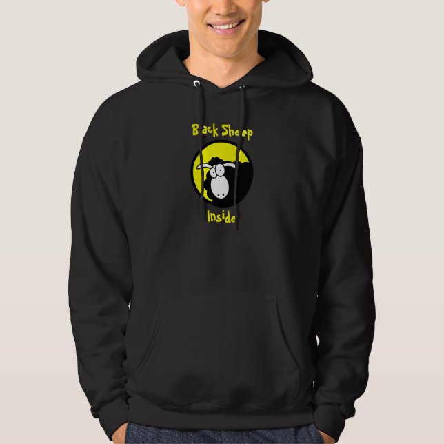 Black Sheep Inside Hoodie (Front)