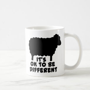 Black Sheep - It's Ok To Be Different Coffee Mug