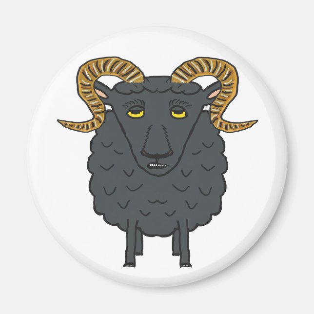Black Sheep Magnet (Front)