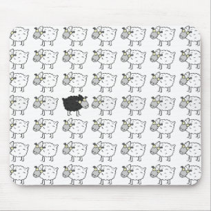 Black Sheep Mouse Mat