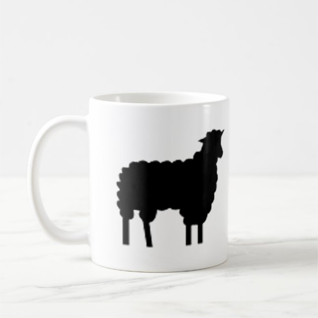 Black Sheep Mug (Left)