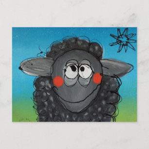 'black sheep' postcard