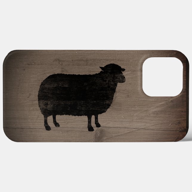 Black Sheep Silhouette Case-Mate iPhone Case (Back (Horizontal))