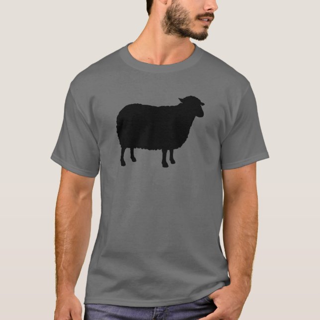 Black Sheep Silhouette T-Shirt (Front)