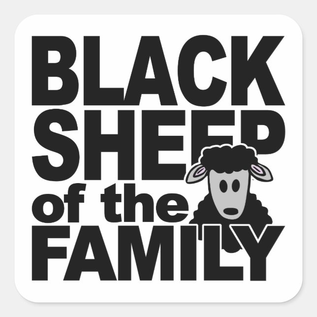 BLACK SHEEP stickers (Front)