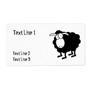 Black Sheep Template For Label