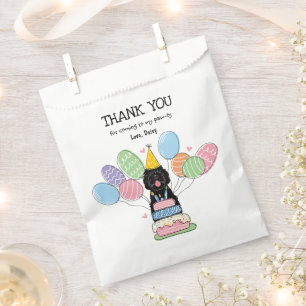 Black Sheepadoodle Birthday Party Favour Bags
