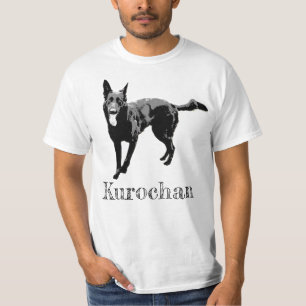 Black Shepherd Dog T-shirt Black Shepherd Dog