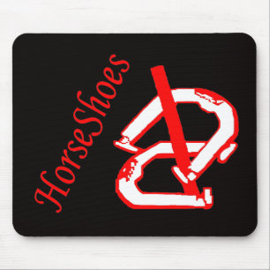 Black Shes Mouse pad