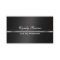 Black Shimmer with Silver Business Card