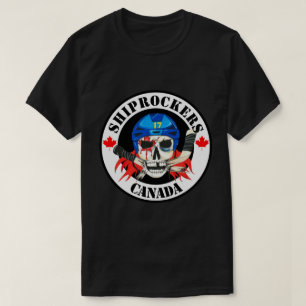 Black Shiprockers Canada T-Shirt