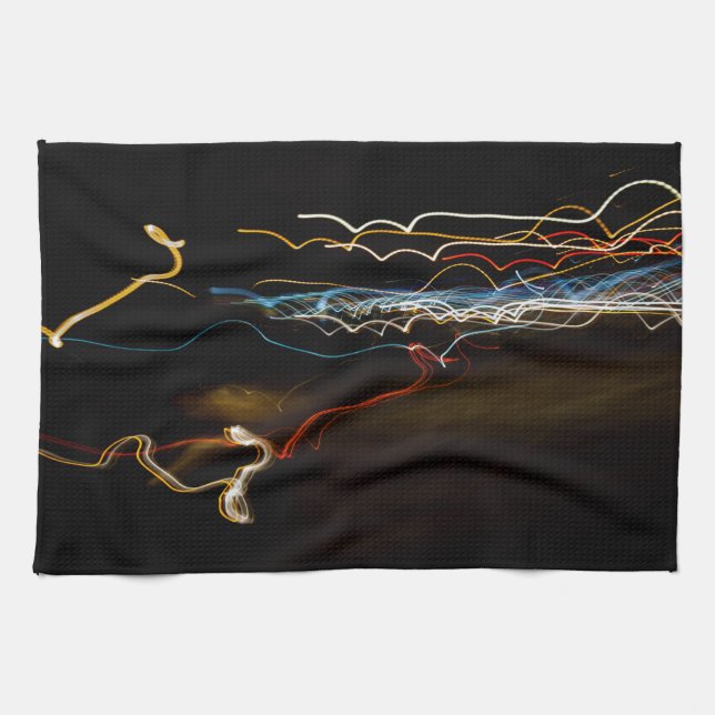 black shooter tea towel (Horizontal)