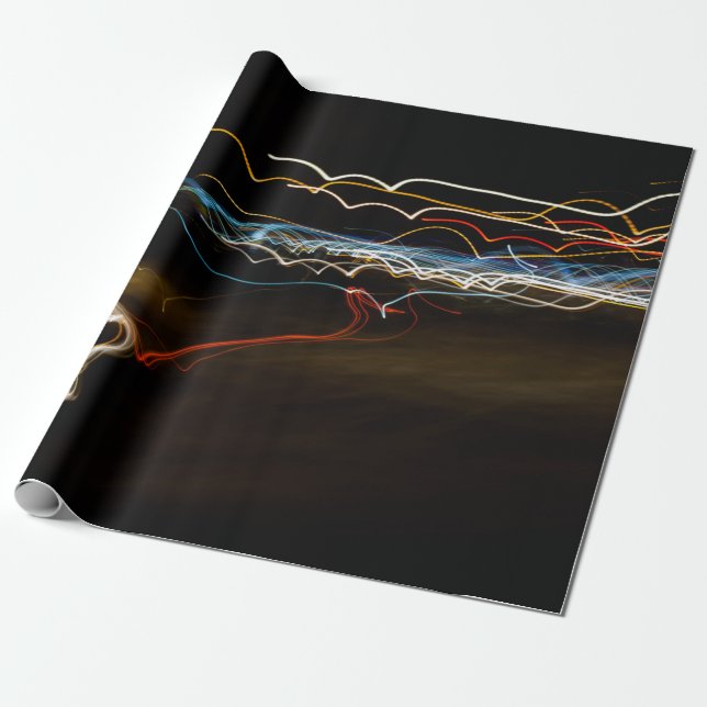black shooter wrapping paper (Unrolled)