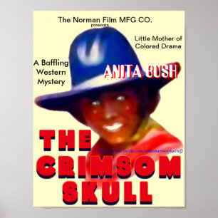 "Black Silent Film Star" Poster