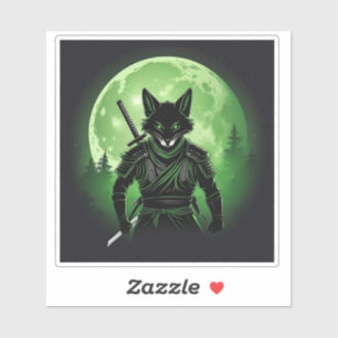 Black Silhouette Fox 